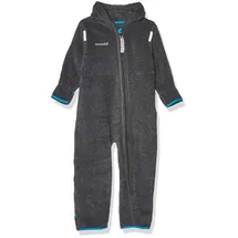 Hoppediz Fleeceoverall Unisex anthrazit 80-86