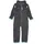Hoppediz Fleeceoverall Unisex anthrazit 80-86