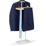 Relaxdays Stummer Diener weiß