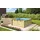 Karibu Massivholzpool kdi Schwimmbecken Gartenpool Minipool