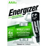 Energizer Power Plus AAA HR03 Micro (AAA)-Akku NiMH 700 mAh 1.2V 2St.