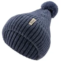 Sterntaler Strickmütze Melange mittelblau, 49 cm