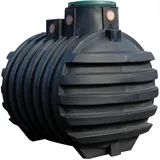 4rain Retentionszisterne Mono 5000 l Schwarz
