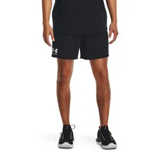 Under Armour Rival Terry Kurze Hose Schwarz/Weiß M