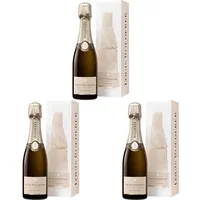 Louis Roederer Champagne Collection 246 Halbflasche in Grafik-Geschenkpackung Brut Champagner (1 x 0.375 l) (Packung mit 3)