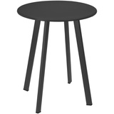 PROGARDEN Tisch cm Matt-Dunkelgrau
