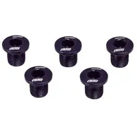 BBB Kettenblattschrauben Set 5-Arm Aluminium Schwarz