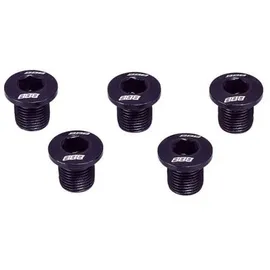 BBB Kettenblattschrauben Set 5-Arm Aluminium Schwarz