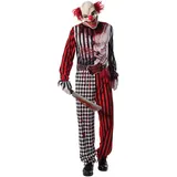 Rubie's, Horrorclown-Kostüm für Erwachsene, offizielles Halloween-Lizenzprodukt, Standardgröße Halloween