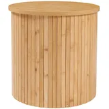 [en.casa] Ledepid Beige Bambus 40 x 40 cm