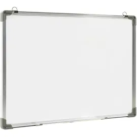 vidaXL Whiteboard Weiß 70 x 50 cm Stahl