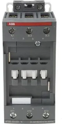 ABB, Verteilerschranktechnik, 3 Pole 65A 24-60V AC-DC Contactor