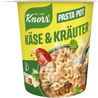 KNORR Pasta Pot Käse & Kräuter leckere Instant Nudeln fertig in nur 5 Minuten 59 g