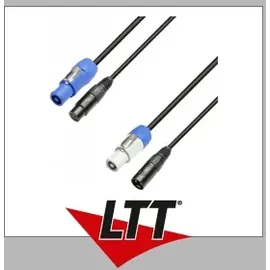 Adam Hall Cables 8101 PSDT 0150 Netz- & DMX Kabel Power Twist