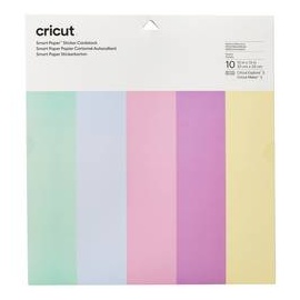 Cricut Smart Sticker Mehrfarbig, 33x33 cm (Pastels)