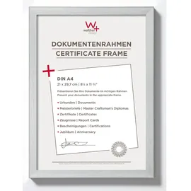 walther + design Bilderrahmen Construction Silber 21x29,7 cm 3er Set