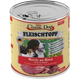 Classic Dog Fleischtopf Adult Reich an Rind 6 x 800 g