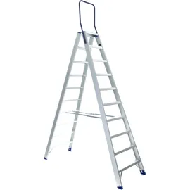 ASC Group Eurostairs Stufenstehleiter 10 Stufen