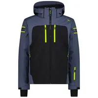 CMP MAN Jacket Zip Hood titanio (U911) 52