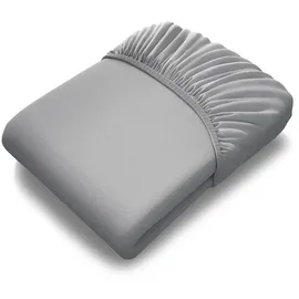 Bett1.de Spannbettlaken BODYGUARD 90 x 100 - 90 x 220 cm silber