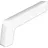 sarei haus- und gartentechnik Fensterbank Sarei PVC Seitenteile weiß 165 mm weiß