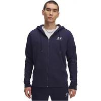 Under Armour Icon Taping Fleecejacke Herren 410 midnight navy/white