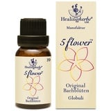 Healing Herbs Bachblüten 5 Flower Globuli, 15 g