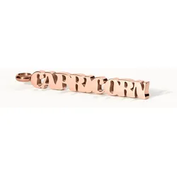 PURELEI Capricorn Letter Charm