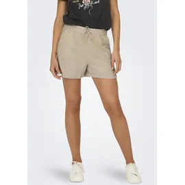 Only Shorts »ONLTHYRA SHORTS NOOS WVN«, Gr. L (40), braun, , 86295544-L N-Gr,