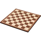 Philos 2347 - Schachbrett Kopenhagen, Feld 50 mm mit Randbeschriftung, Holz, 45x45xx13cm