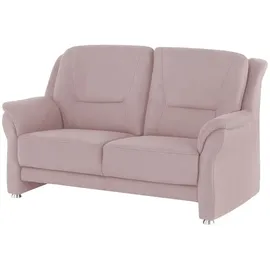 meinSofa Couch Mikrofaser 2-Sitzer Rosa/Pink