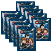 Harry Potter Sammelkarte LEGO Harry Potter - Reise in die Zauberwelt - Sammelsticker - 10 Tüten