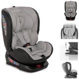 Lorelli Kindersitz Nebula Gruppe 0+/1/2/3 (0-36 kg) Isofix, verstellbar, drehbar dunkelgrau