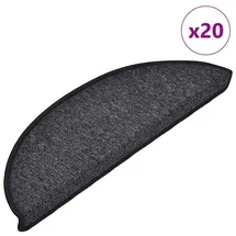 vidaXL Stufenmatte 56 x 17 cm Anthrazit