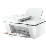 HP DeskJet 4122e Wireless All-in-One Farbe Drucker, Instant Ink; Kopierer, Scanner, Thermal Inkjet, Farbdruck, 4800 x 1200 DPI, Farbkopieren, A4, G... - Grau/Weiß