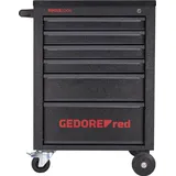 Gedore Werkstattwagen Stahl schwarz 6 Schubladen