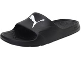 Puma Unisex Divecat Slide-Sandalen, Black White, 46 EU