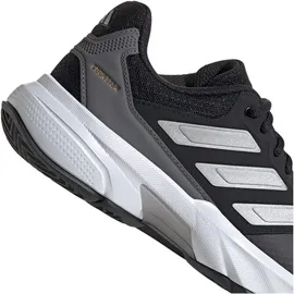 adidas Courtjam Control 3 Core Black/Silver Metallic/Grey four 37 1/3