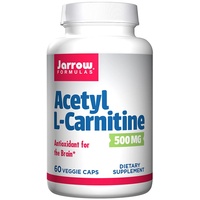 Jarrow Formulas Acetyl L-Carnitine 500 mg, 60 Kapseln