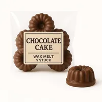 Duftmelt Schokokuchen - Chocolate Cake | 5er Set - Duftwachs | Duftkerzen