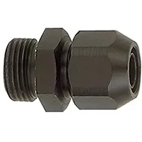 Riegler Einschraubverschraubung, Alu, für PVC-Gewebeschlauch 14x8, G 3/8