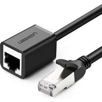 UGREEN Verlängerungskabel Ethernet Kabel, LAN Kabel, Gigabit Netzwerkkabel und RJ45 RJ-45, Schwarz