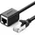 UGREEN Verlängerungskabel Ethernet Kabel, LAN Kabel, Gigabit Netzwerkkabel und RJ45 RJ-45, Schwarz
