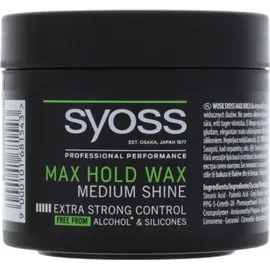 Syoss Max Hold Stylingwachs mit extra starker Fixierung 150 ml