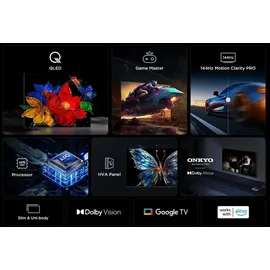 TCL 55T8C 55 Zoll QLED 4K Google TV