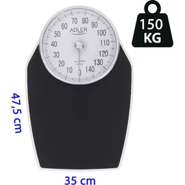 Adler AD 8177 Schwarz/Weiß