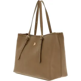 U.S. Polo Assn. Schultertasche Blackstone Shopping Bag Beige
