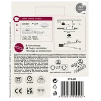 Paulmann Einbauleuchte 2er Pack (999.20)