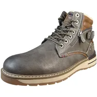 Mustang Herren Stiefelette Schnürboot wasserabweisend mit Warmfutter 15M0011002, Größe:41