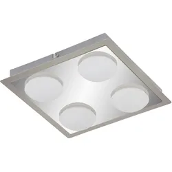 Briloner LED Deckenleuchte, Deckenlampe Badlampe, inkl. Leuchtmittel 4-flammig